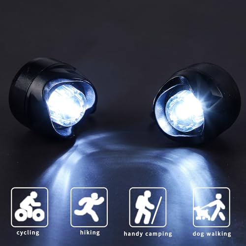 Rechargeable LED Clogs Lights - Charge Black, 72 Hour Battery