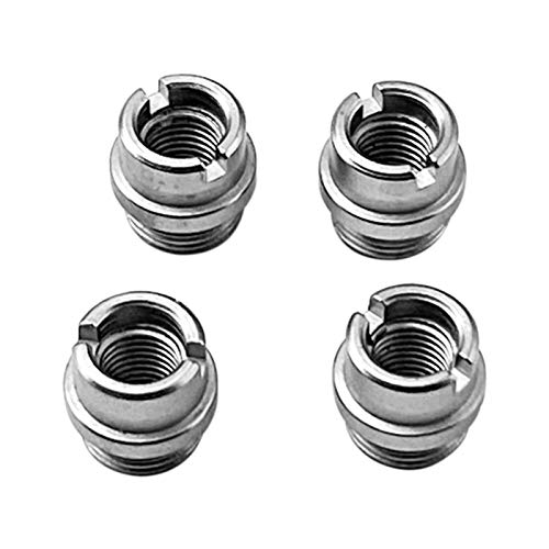 1911 Grip Screw Bushings - 4pcs 416 Stainless Steel