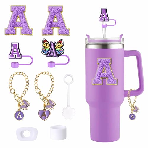 Butterfly Cup Accessories Set for Stanley 30oz/40oz - Purple A