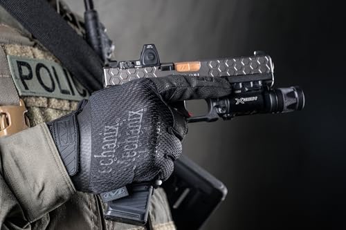 High-Dexterity Tactical Gloves - 0.5mm Breathable Design, Large