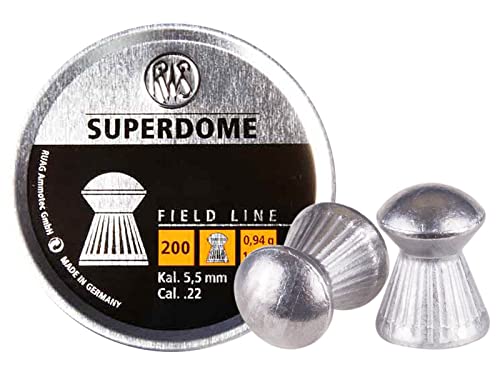 .22 Caliber Domed Pellets - 14.5 Grains, 200 Count