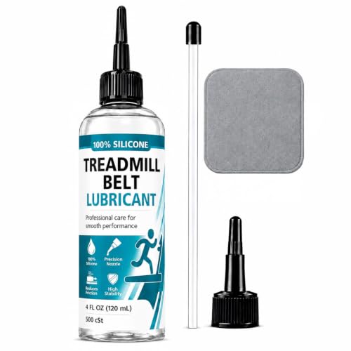 Treadmill Lubricant - 100% Silicone Oil for Smoother Performance