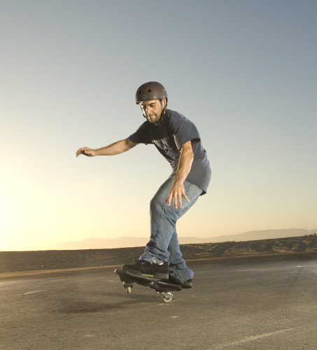 RipStik Caster Board Classic - 360-Degree Skateboard - Blue