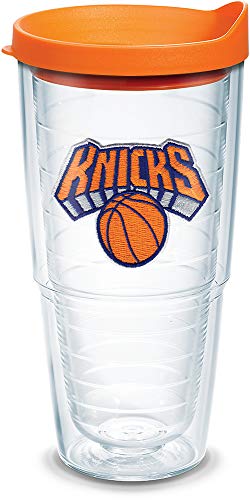 New York Knicks 24oz Double Walled Insulated Tervis NBA Mug Keeps Drinks Hot & Cold