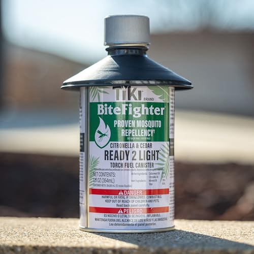 BiteFighter Torch Fuel - 12 oz Canister for Outdoor Torches