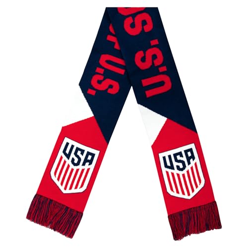 U.S. Soccer Federation Scarf - Unisex Adult - White One Size