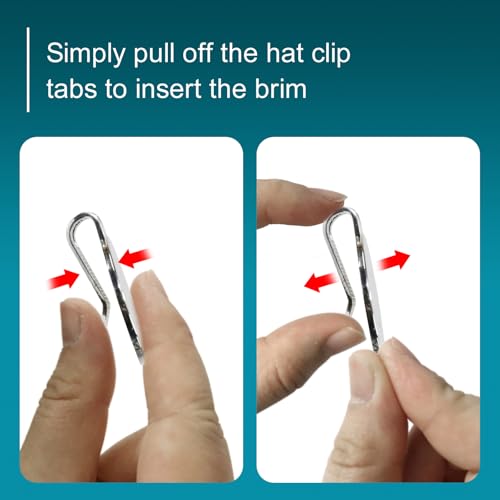 Magnetic Golf Ball Marker Hat Clip - 3 Pack with Strong Hold