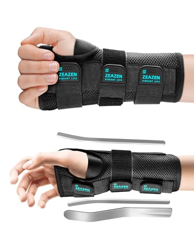 Wrist Brace for Carpal Tunnel - Adjustable Night Support Right Hand