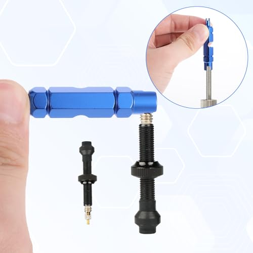 Valve Core Repair Tool Set - 2 Pcs Blue & Black