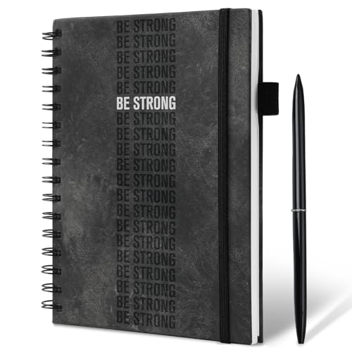 Workout Journal & Fitness Planner - 12-Month Logbook, A5 Size