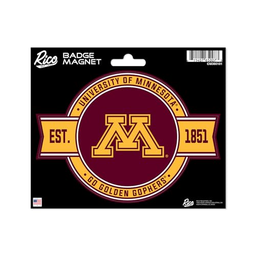 Minnesota Golden Gophers Car Magnet - NCAA Badge Magnet