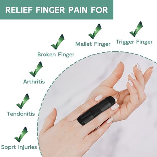 Finger Splint - Adjustable Trigger Finger Brace with Metal Bars