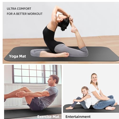 Exercise Bike Mat - Non-Slip Floor Protection for Treadmills
