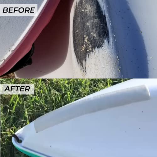 Gator Kayak Keel Guard Strip - Waterproof, UV-Resistant Repair Patch for Kayaks & Canoes