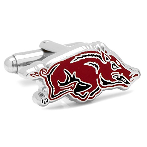 Arkansas Razorbacks Cufflinks - Classy Enamel Team Logo
