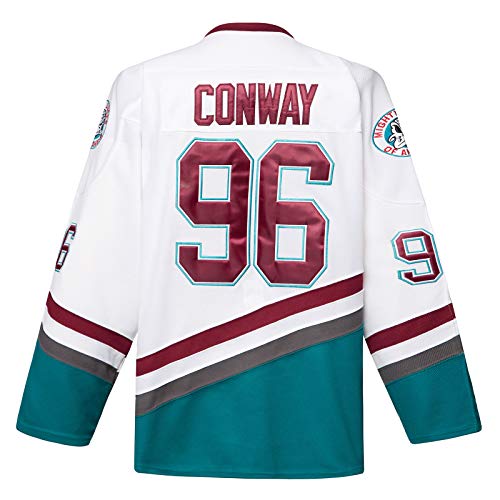 Mighty Ducks Ice Hockey Jersey #96 Charlie Conway - Youth Medium