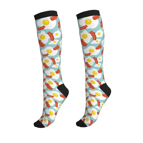 Wyayazh Unisex Knee High Compression Socks - Support & Sports Wear