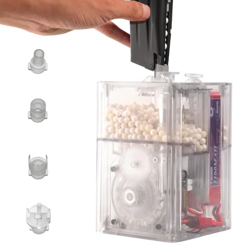 High-Speed Electric BB Speed Loader with OLED Display - Battery Included