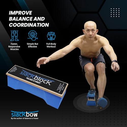 SlackBlock Athletic Balance Trainer – 13" Compact Stability Trainer