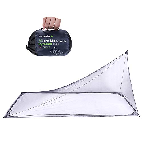 4Monster Twin Camping Insect Net with Carry Bag, Lightweight & Durable