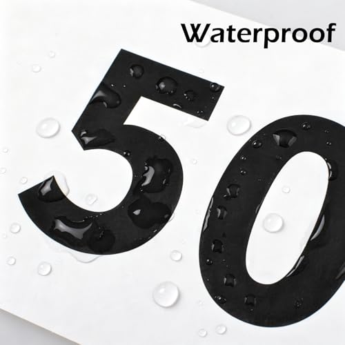 Running Bib Numbers with Safety Pins - Tyvek Waterproof 4"x7" #01