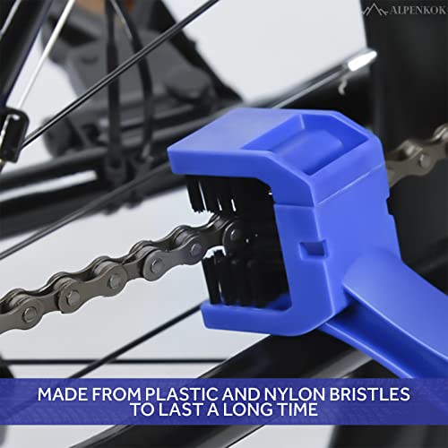 Motorcycle Chain Brush - 3-Sided, O-Ring Safe, 1 Count