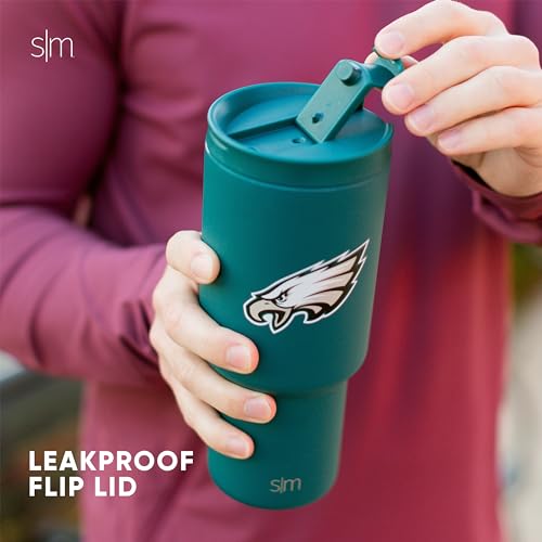 30oz NFL Philadelphia Eagles Insulated Tumbler with Flip Lid