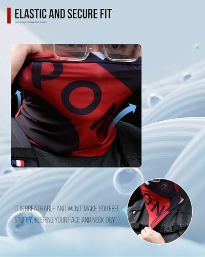 Cooling Neck Gaiter - UPF 50+ Breathable Face Mask for Men & Women