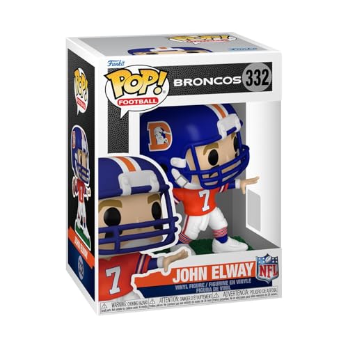 John Elway Funko Pop! Vinyl Figurine - NFL Collectible 9.5 cm