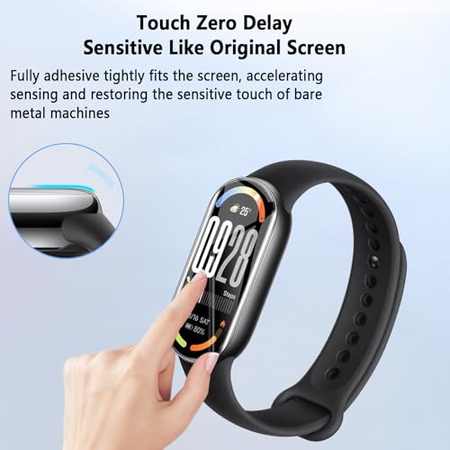 Xiaomi Smart Band 10 Screen Protector - Flexible TPU Film (6 Pack)