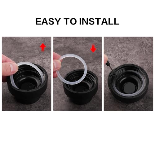 Replacement Gasket for Hydro Flask Wide Mouth Lids - 6 Pack