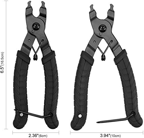 Oumers Bike Master Link Plier Tool, 2 in 1 Bicycle Chain Quick