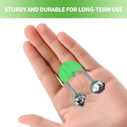 Fishing Bells for Rods - Extra Loud Dual Alert Clip - 25PCS