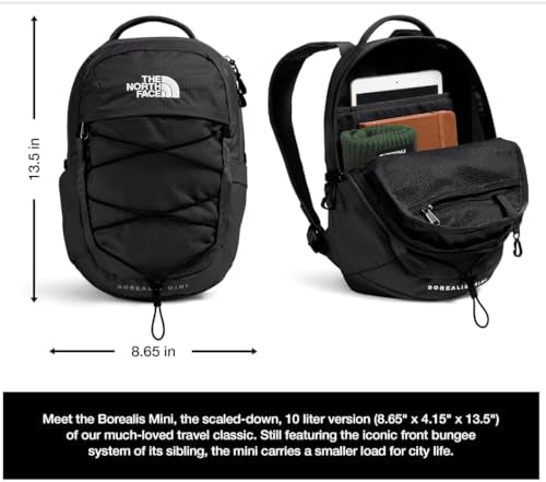 Borealis Mini Backpack - Durable 10L City Bag with Tablet Sleeve
