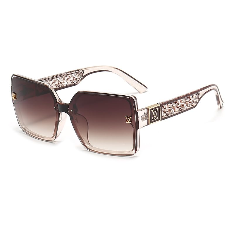 Large Frame Sunglasses for Outdoor Activities - Tea Framed