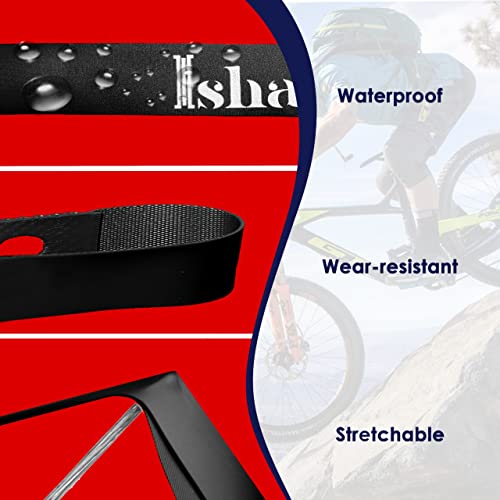 Pack of 2 Bicycle Rim Strips 26" x 20mm - Red & Black
