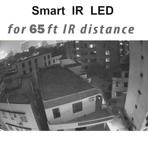 5MP Analog Coax Dome TVI CVI CCTV Surveillance Security Camera, 2.8mm 100¡Æ Wide Viewing Angle, 65ft IR Night Vision, Outdoor, Full Metal Housing, ONLY Compatible with 5MP and 8MP DVR