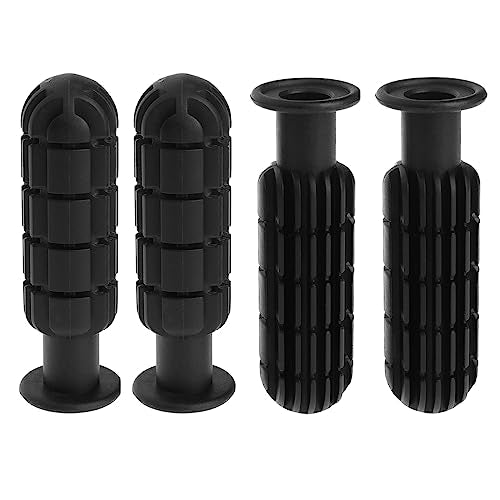 Foosball Table Handle Grip Replacement - 4 Pack, 0.5in Hole ID