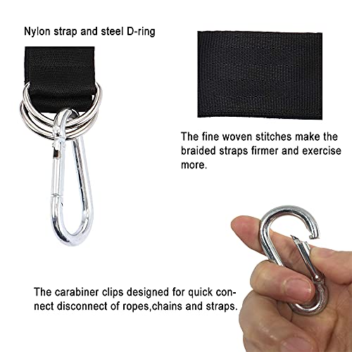 Tree Swing Straps Hanging Kit - Durable Fitness Attachment Set