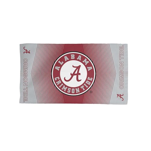 NCAA Alabama Crimson Tide Hussle Microfiber Sports Towel - 24" x 42"