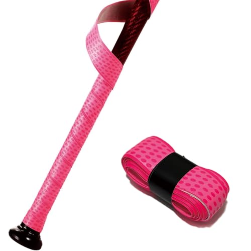 Baseball Bat Grip Tape - 1.1MM Slip-Resistant for All Weather - Pink