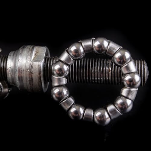 4pcs 1/4" x 9 Balls Bike Crank Bearings - Stainless Steel