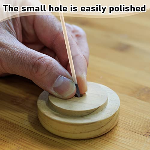 Macarrie 50 Pack Sanding Sticks 280 Grit Matchsticks Sanding Twigs Fine Detailing Sticks for Plastic Models Wood Hobby, 5.4 x 0.2 Inch