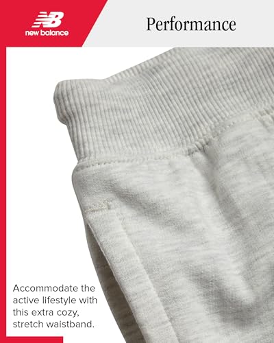 Fleece Pull-On Shorts for Girls - Oatmeal, Size 7-8