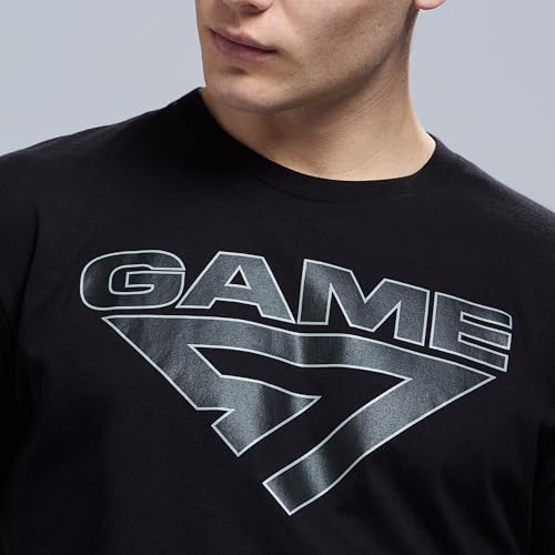 Short Sleeve Graphic Logo T-Shirt - Win Or Go Home, Medium, Black