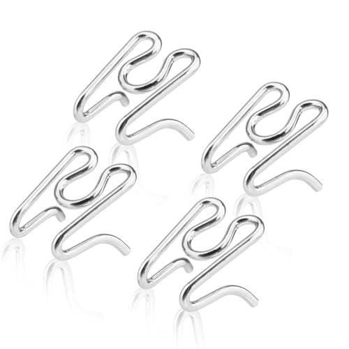Dog Collar Extension Links - 2.25mm Silver, 4 Pack