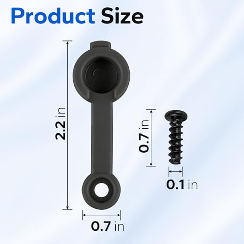 Lifetime Kayak Scupper Plugs and Screws - 2 Pack for Fathom Amped Freestyle Horizons