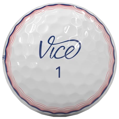 Vice Tracer Golf Balls - 1.68" Pro with Visible Tracer Technology