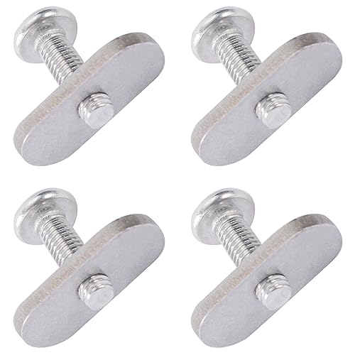 304 Stainless Steel Kayak Rail Track Screws & Nuts - 4 Pcs Kit