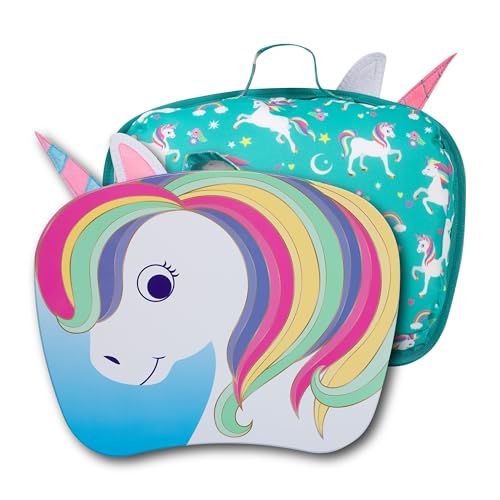 LapGear Unicorn Lap Pets Lap Desk for 11.6” Laptops — Kids Portable Cushion Surface